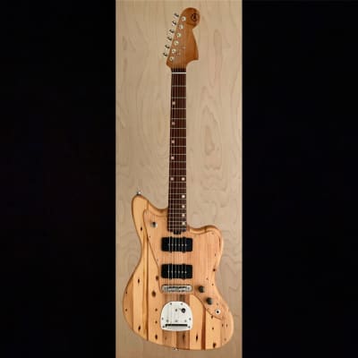 Strack Guitars JM-DLX  2024 - Natural - nail holes - wood pickguard image 4