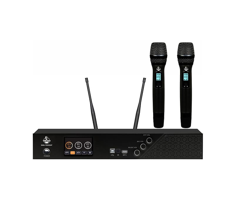 Tamon Professional 2500W Digital Karaoke Mixing Power Amp w/ Reverb