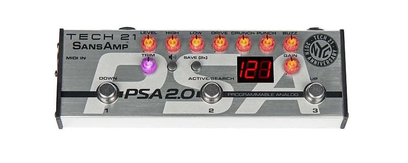 Tech 21 Programmable Pre-amp Pedal PSA 2.0 | Reverb Canada