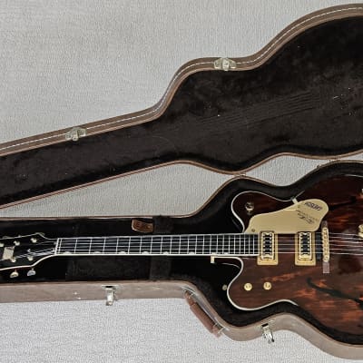 1967 Gretsch 6122 Chet Atkins Country Gentleman Walnut Brown Vintage Electric Guitar image 24