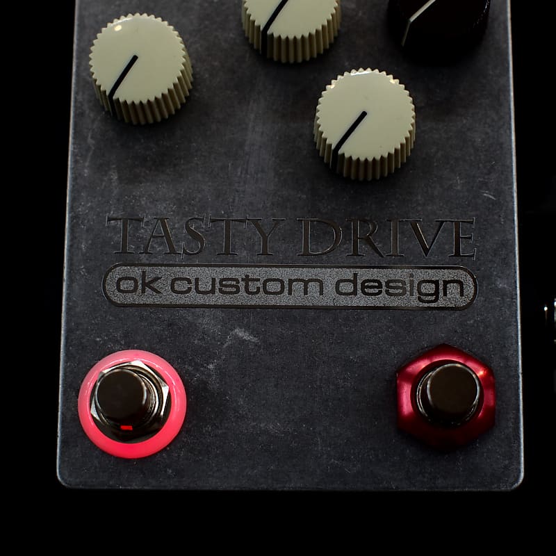 ok custom design Tasty Drive V2 Handmade Bass Overdrive