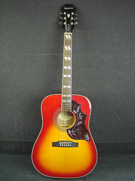 Epiphone アコースティックギター　Hummingbird HS Epiphone Hummingbird HS Cherry Sunburst 2006 – Chicago Music