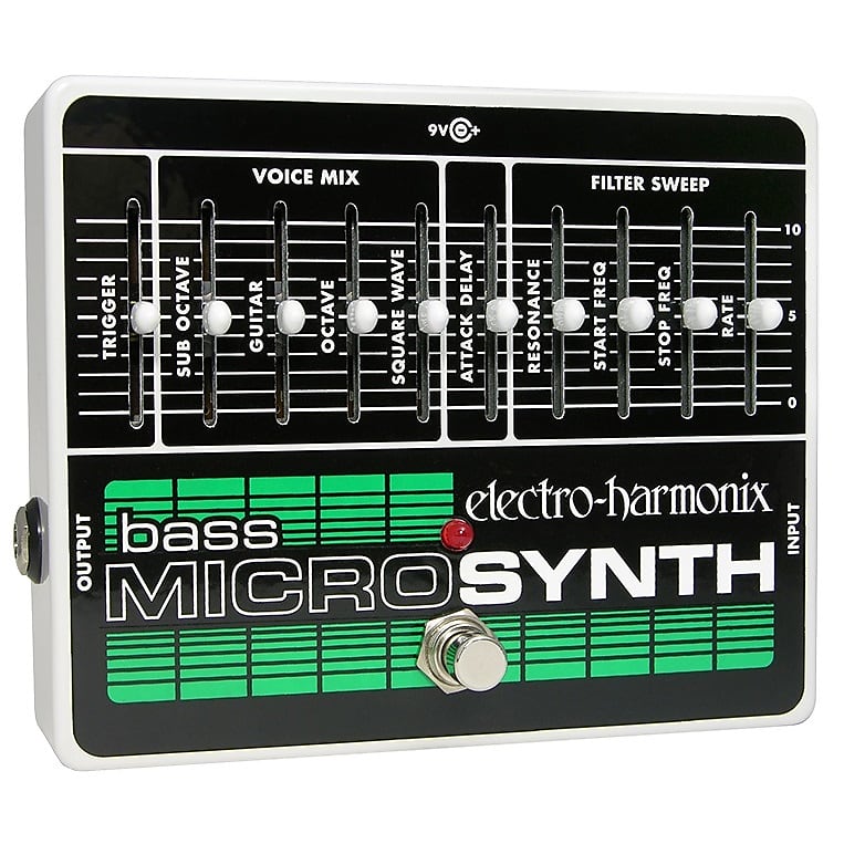 New Electro-Harmonix EHX Bass Microsynth Analog Micro Synthesizer Pedal image 1