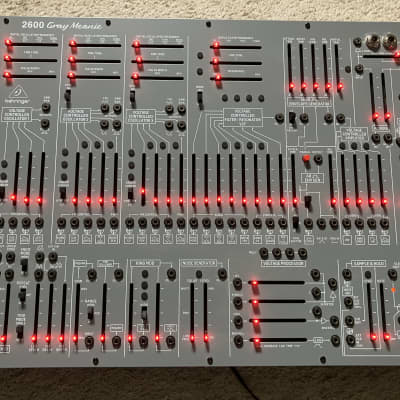 Behringer 2600 Semi-Modular Analog Synthesizer Limited Edition 2021 - Present - Gray Meanie