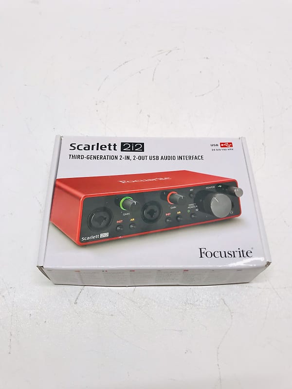 Focusrite Scarlett 2i2 USB Audio Interface (Gen 3) | Reverb