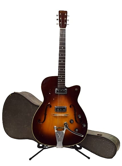 Vintage Martin 1962 F-55 Hollowbody Electric Guitar image 1