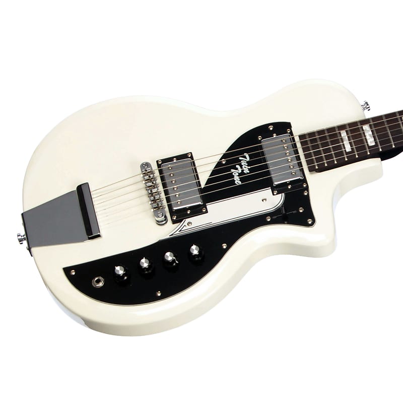 Airline Guitars Twin Tone - White - Supro Dual Tone Tribute Electric Guitar - NEW! image 1