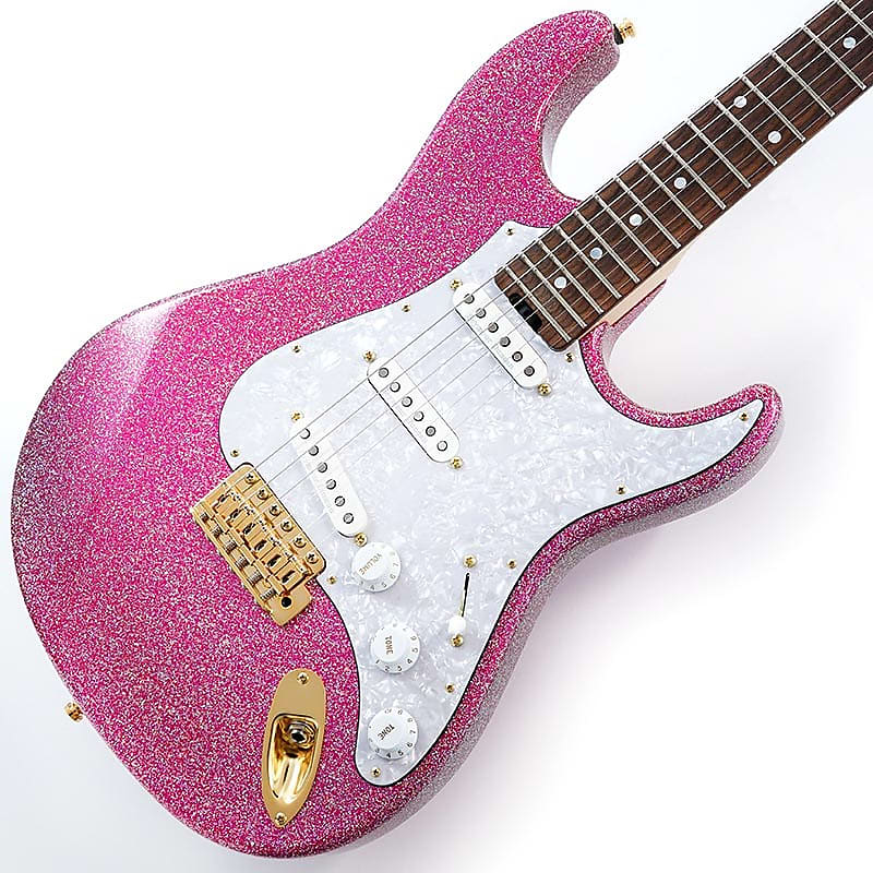 ESP SNAPPER Ohmura Custom [Takayoshi Ohmura Model] (Twinkle Pink/Rosewood)  -Made in Japan-