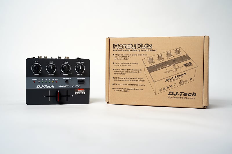 DJ Tech Handy Cutz Battery Powered Mixer For Sale!