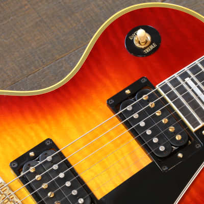 Custom Order! 2023 Gibson Les Paul Custom Quilted Cherry Sunburst One-Off + COA OHSC (5793) image 8