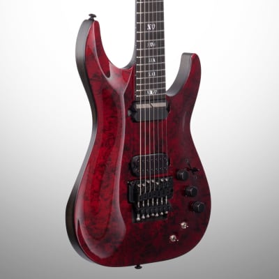 Schecter C-7 FR-S Apocalypse 7-String Electric Guitar, Red Reign image 3