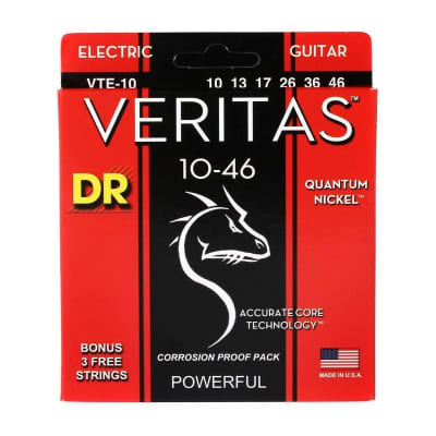 Cuerdas Eléctrica DR Strings Veritas VTE-10 10-46 imagen 1