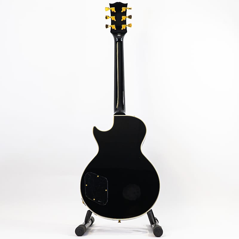 Edwards Les Paul Custom Style Guitar Black w/ DiMarzio Style