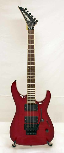 USED Jackson DKMG Electric Guitar – Trans Red / VGC image 1