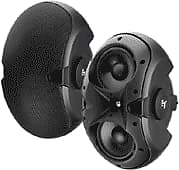 Electro-Voice 6.2T 2-Way Twin 6" Woofer and 1" Tweeter, Pair, Black image 1