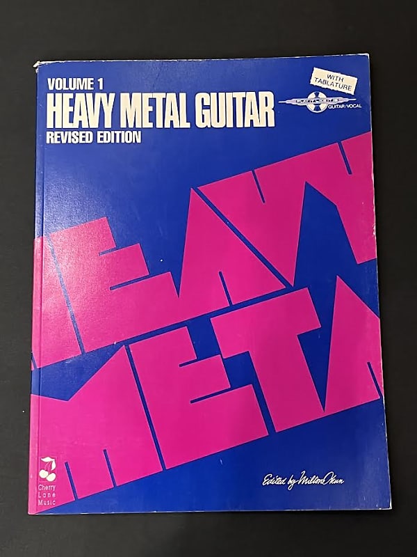 Heavy Metal Guitar Revised Edition Volume 1 Tab Book Reverb