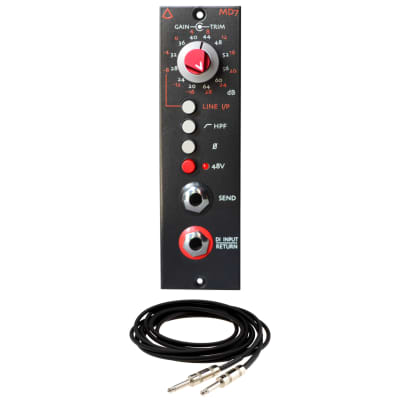 New Avedis Audio MD-7 500-Series Mic/Line Preamp Module - MD7 Microphone Preamplifier image 1