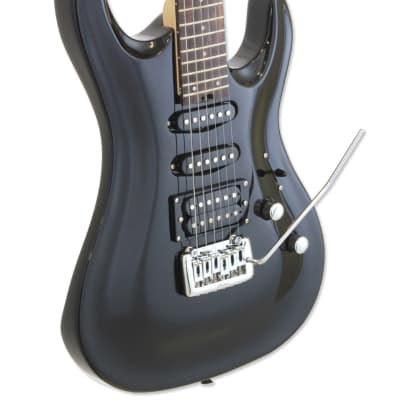 Aria Pro Ii Electric Guitar Metallic Black MAC-STD-MBK image 3
