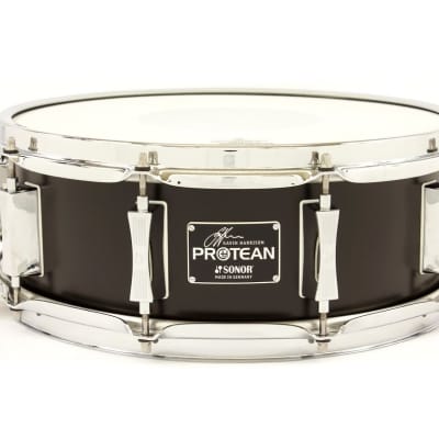 Sonor Gavin Harrison Protean 14x5.25 Black Lacquer Standard Snare Drum (Drum Only/No Case) Authorized Dealer image 1