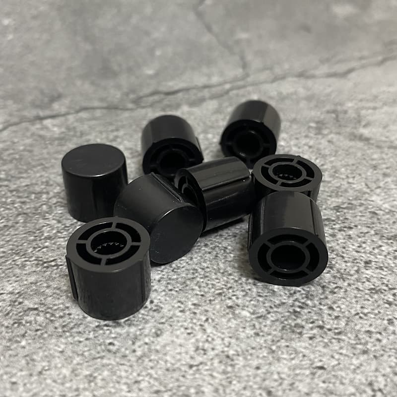 8x DIY Knob Inserts Knobs Bushings for Custom Guitar Pedal Reverb