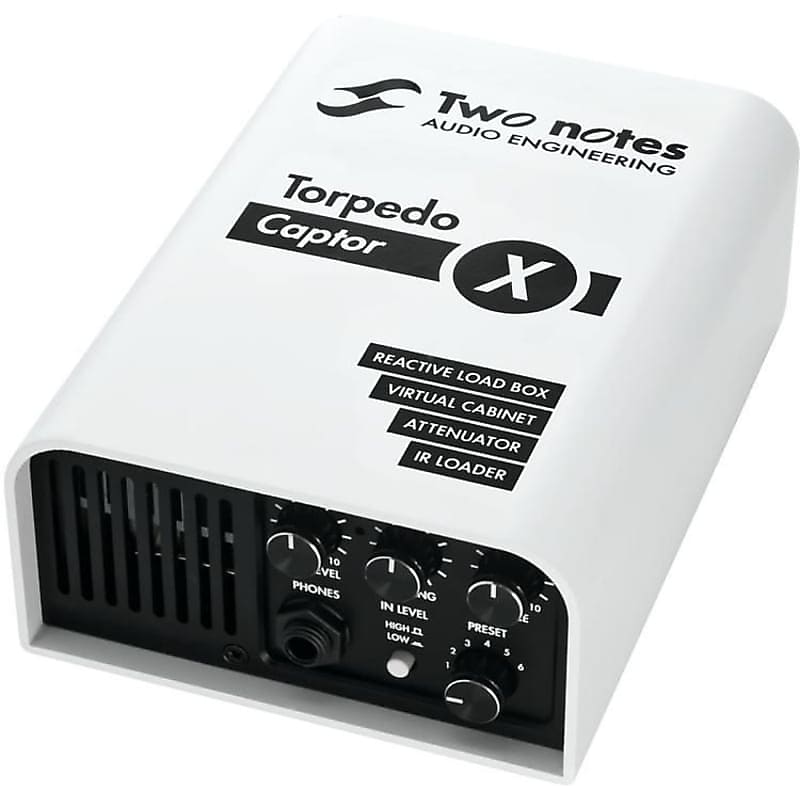 [3-Day Intl Shipping] 16 OHMS TwoNotes Torpedo Captor X Compact Reactive Load Box, Attenuator, CAB SIM image 1