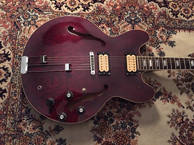 Epiphone Riviera 80's In Wine Red | Reverb Epiphone Riviera 80's In Wine Red | Reverb