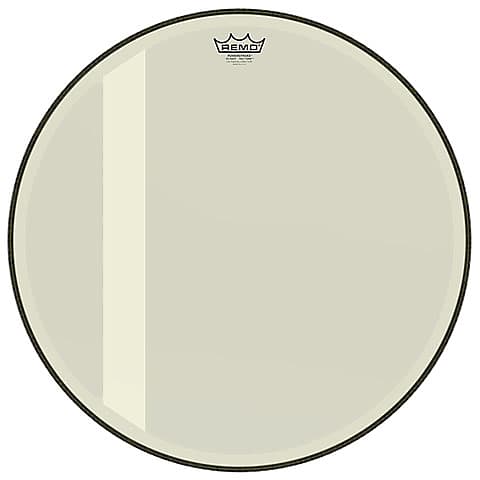 Remo Powerstroke 3 Felt Tone Hazy 22" Bass Drum Head image 1