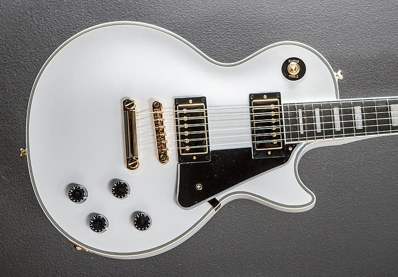 Epiphone Les Paul Custom - Alpine White image 1