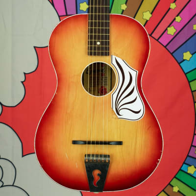 Used Egmond Parlor Sized Acoustic Guitar, Made in Holland image 1