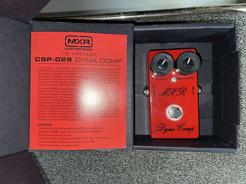 MXR CSP028 '76 Vintage Script Dyna Comp