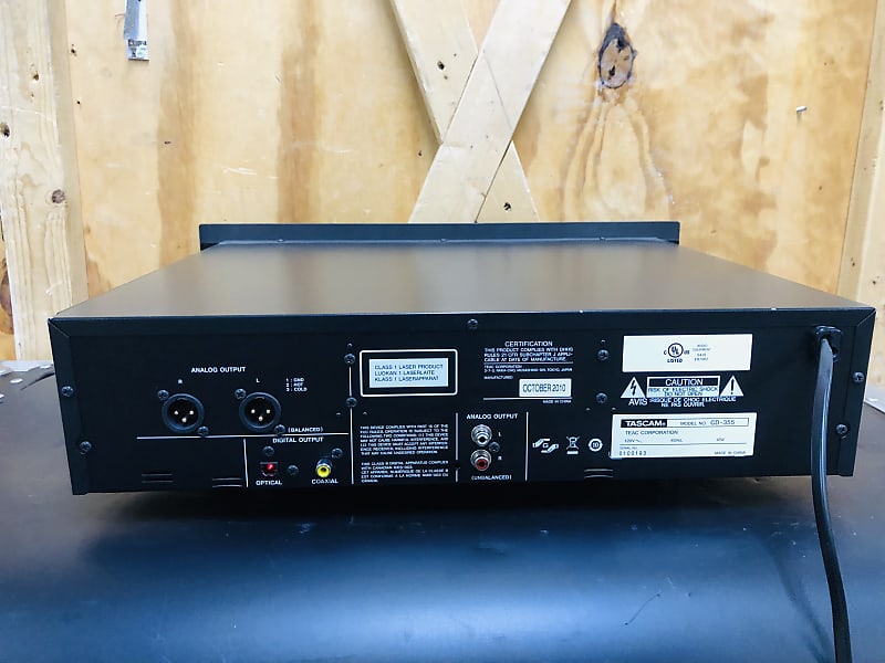 Tascam CD-355 Five Disc CD Player with Remote Control | Reverb