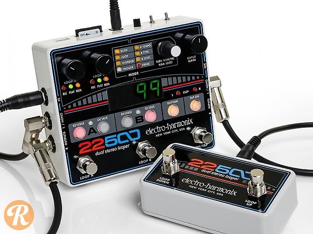 Electro-Harmonix 22500 Dual Stereo Looper with Foot Controller image 1