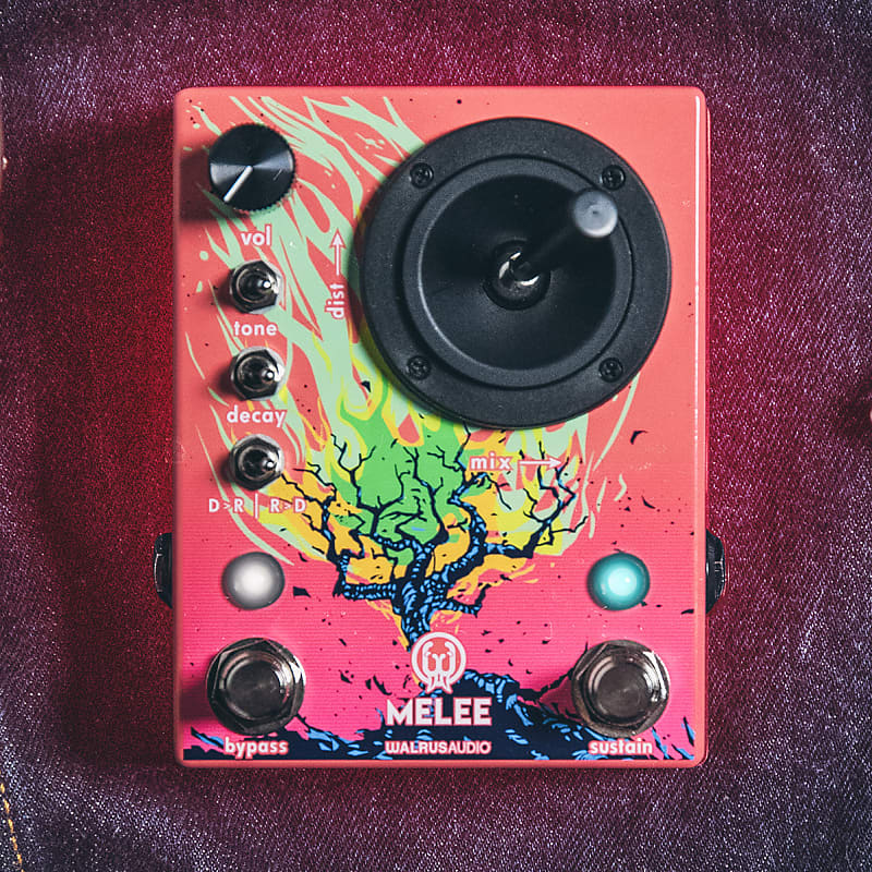 Walrus Audio Melee: Wall of Noise pedal (Reverb + Distortion) | Reverb