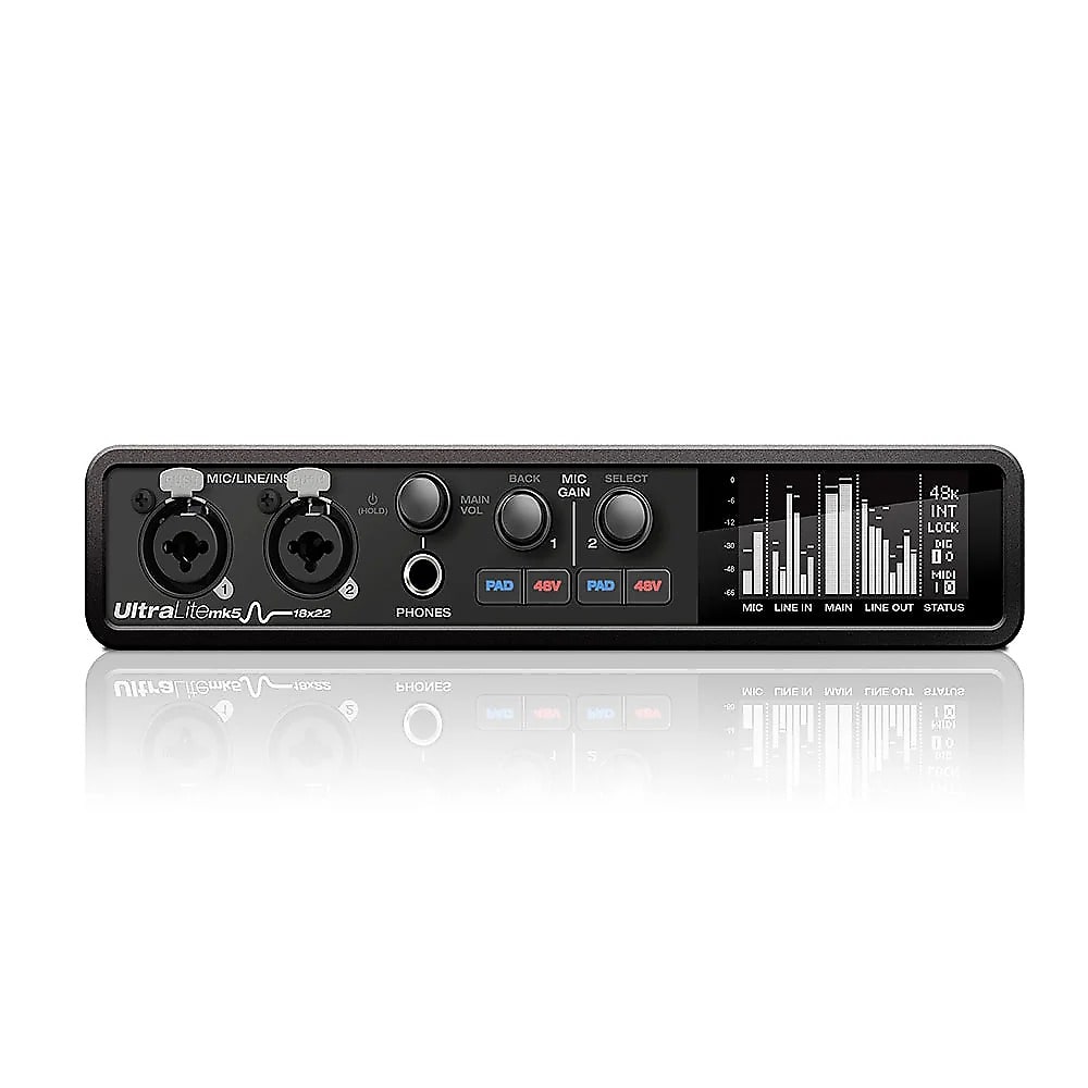 MOTU UltraLite-mk5 USB-C Audio Interface | Reverb