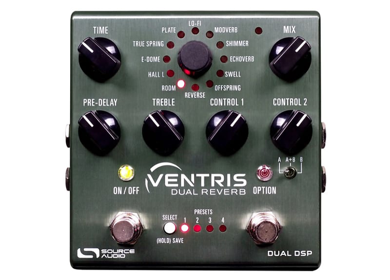 ギター Source Audio SA262 Ventris Dual Reverb Ventris Dual Reverb