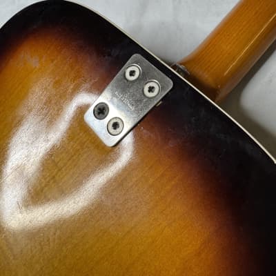 Framus Texan 5/296 12 String Acoustic Guitar 1960s - Sunburst image 20