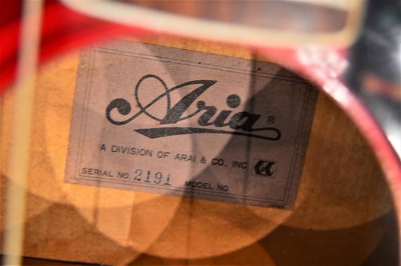 Aria DOVE CUSTOM WD-30/美品 Aria WD-30 Dove Style Acoustic Guitar 1970's Natural MIJ