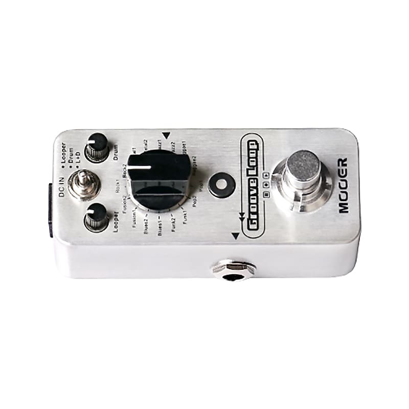 Mooer Groove Loop a Looper and Drummer Guitar Effect Pedal