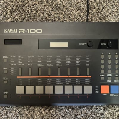 Kawai R-100 Digital Drum Machine 1980s Black