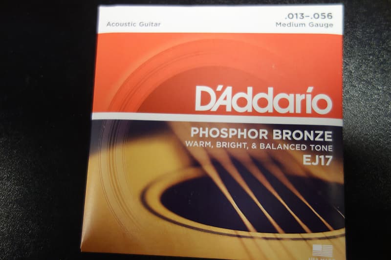 D'addario EJ-17 Phospher Bronze 13-56 image 1