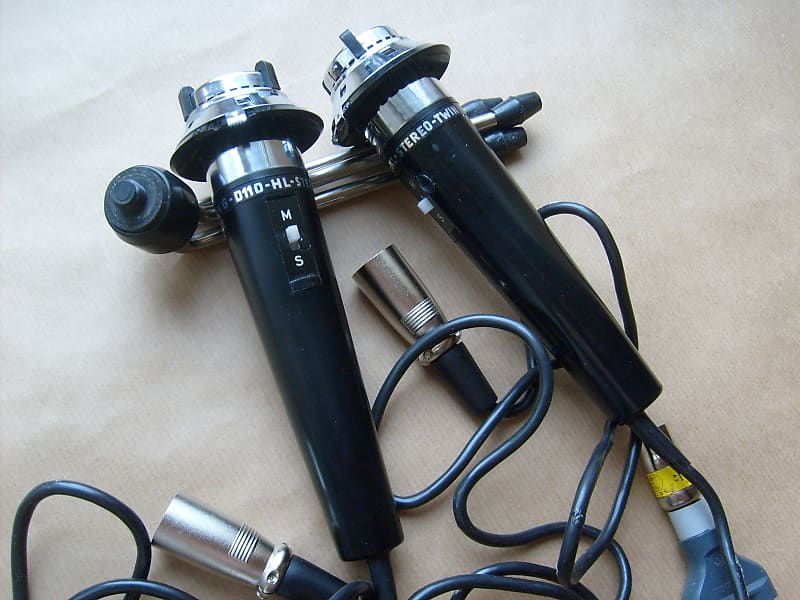 AKG D11 D HL Stereo Twin Vintage Microphone Rare | Reverb