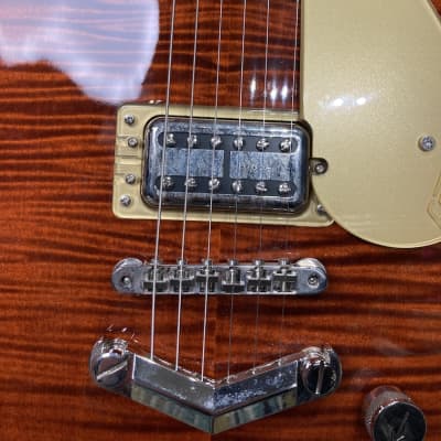 Gretsch Brad Whitford’s Aerosmith "Listen To Whitford" Cover, Gretsch, Pro Sidewinder, Authenticated (#76) 2019 Bourbon Flame image 18