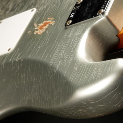 Fender Custom Shop Limited Edition 1963 Stratocaster Relic - Aged Inca Silver image 21