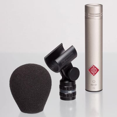 Neumann KM 184 Stereo Set Small-diaphragm Cardioid Microphone Pair - Nickel image 3