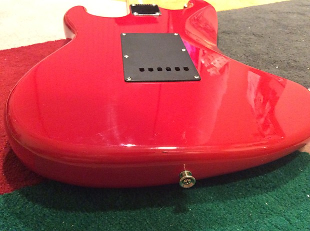 【squire fujigen】レッド Stratocaster 85年 FENDER JAPAN STR-85LS 1988~1989 - red | eBay