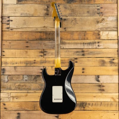 Fender Custom Shop Postmodern Strartocaster w/ AAA Rosewood Fretboard - Relic Aged Black image 8