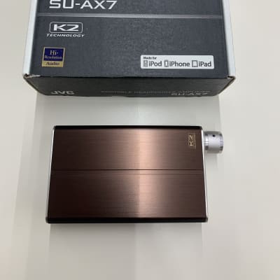 JVC Portable Headphone Amplifier SU-AX7 2014 Shiny Brown image 1