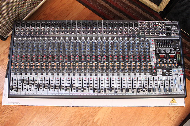 Behringer Eurodesk SX3242FX 32-Input 4-Bus Mixer with Effects image 1