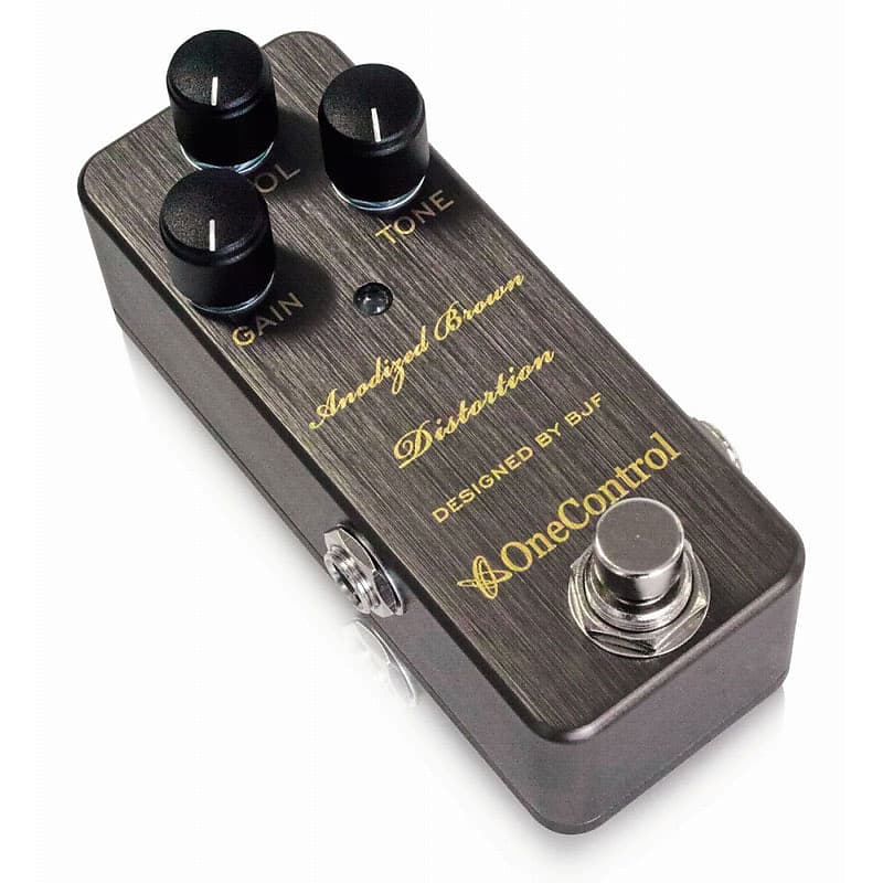 One Control Anodized Brown Distortion | Reverb