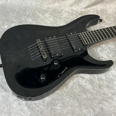 Edwards by ESP E-HR-125E guitar in gloss black finish image 1